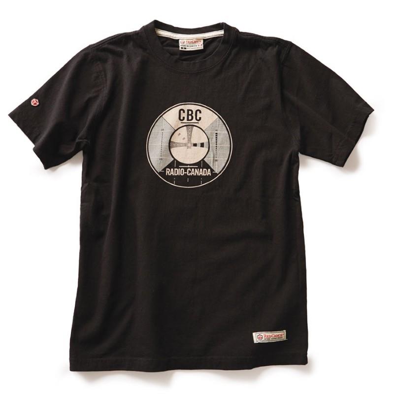 CBC Test Pattern T-shirt, Black