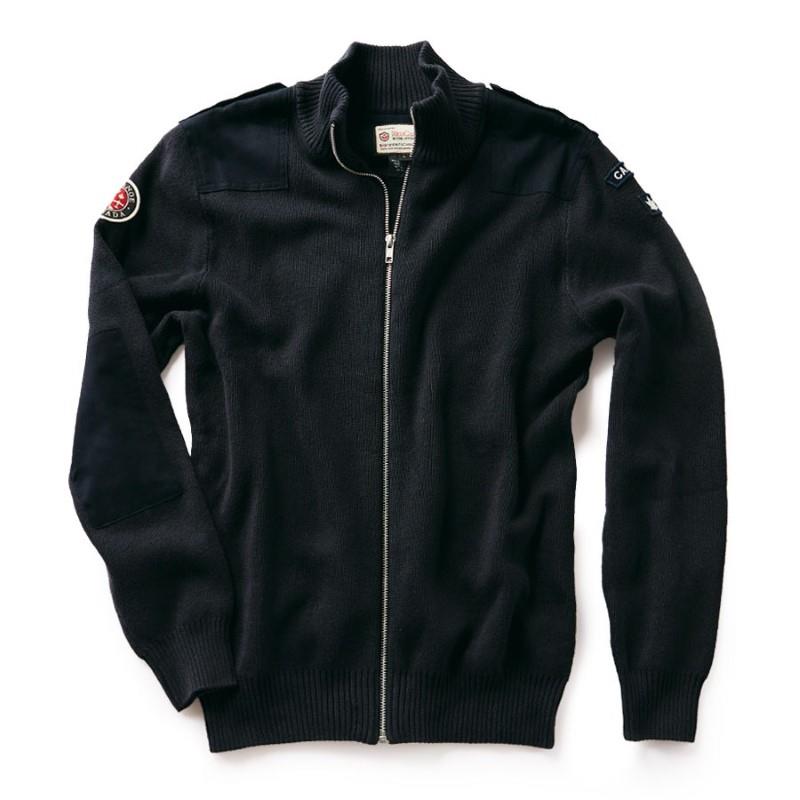 Canada Field Patch Cardigan, Navy