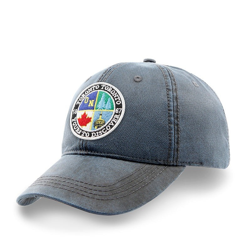 Toronto Heritage Denim Canvas Cap