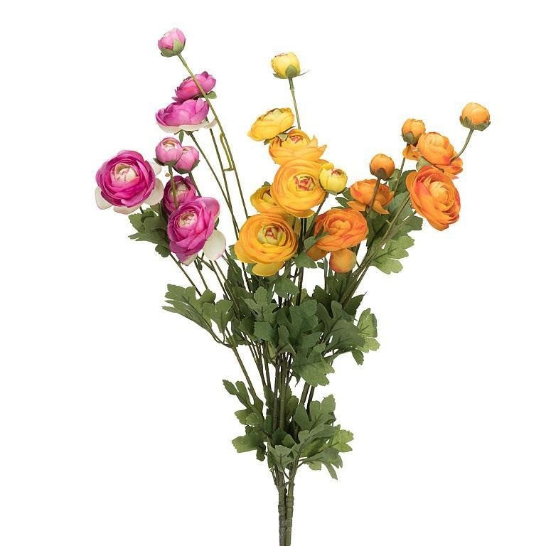 Peony &amp; Bud Spray