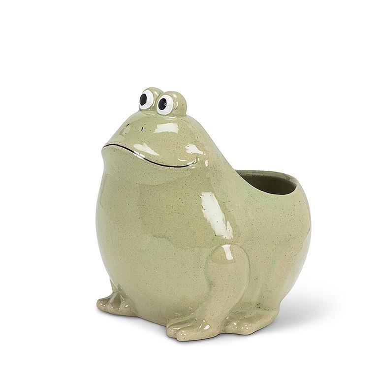 Large Sitting Frog Planter, 6.5&quot;