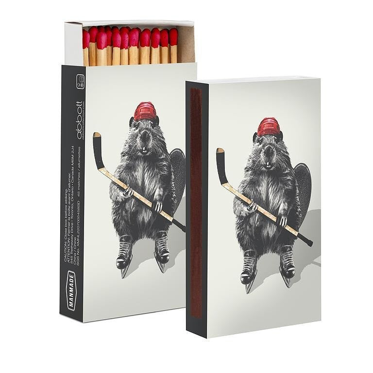 Hockey Beaver Matches. 45 Sticks