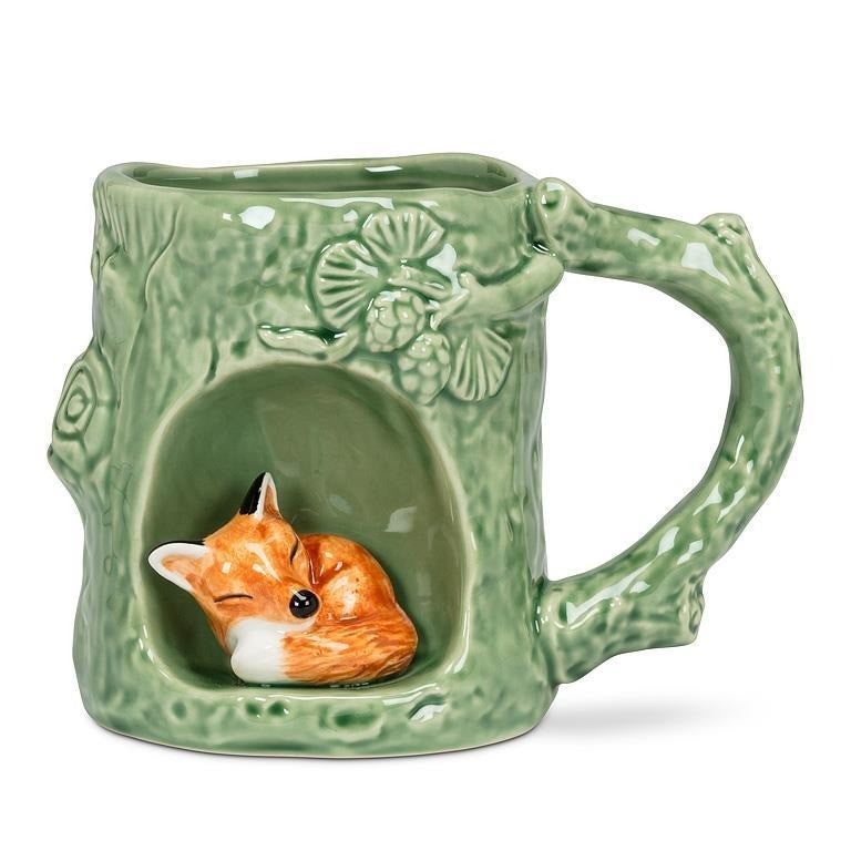 Tree Look Mug with Fox