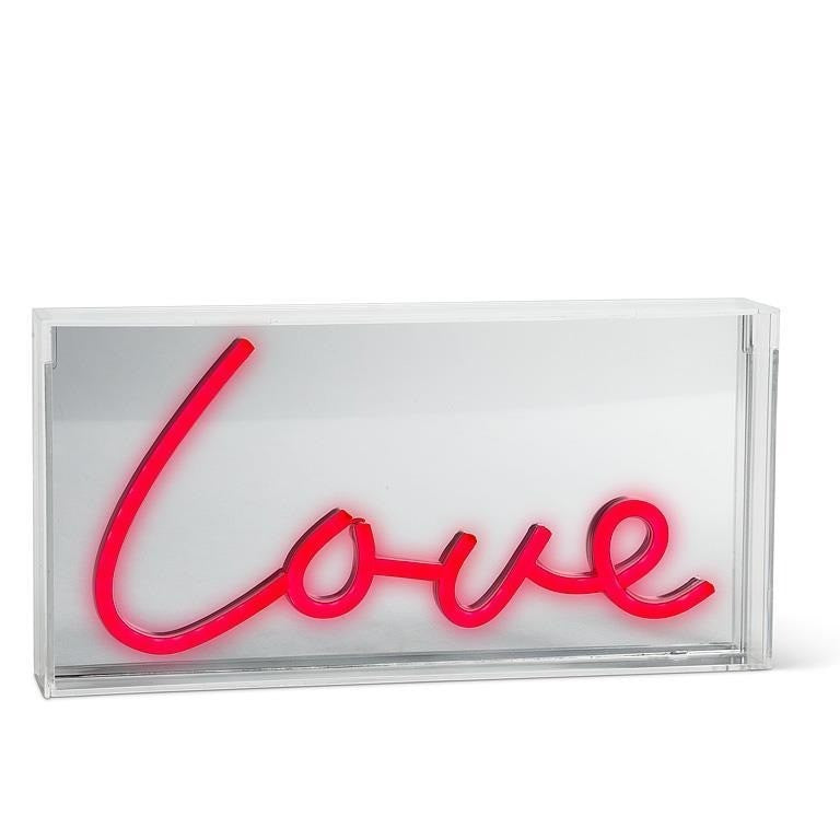 Love Neon LED Sign, 6" x 12"L