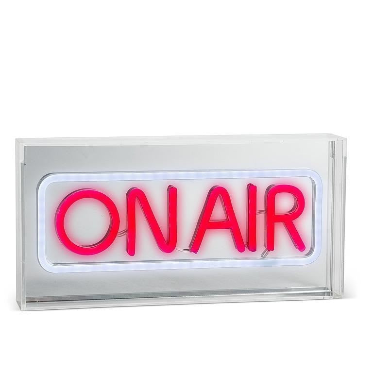 ON AIR Neon LED Sign, 6" x 12"L