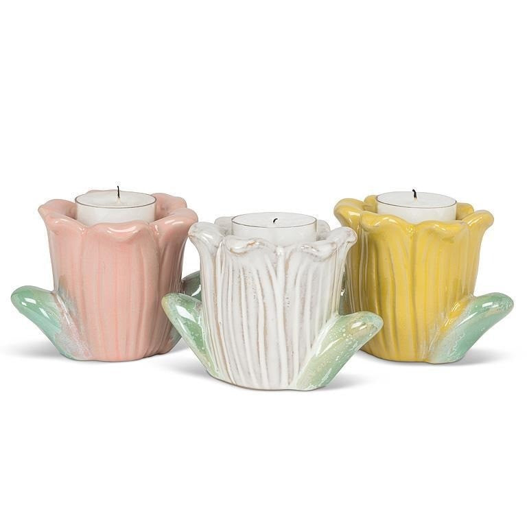 Tulip Taper Candle Holder