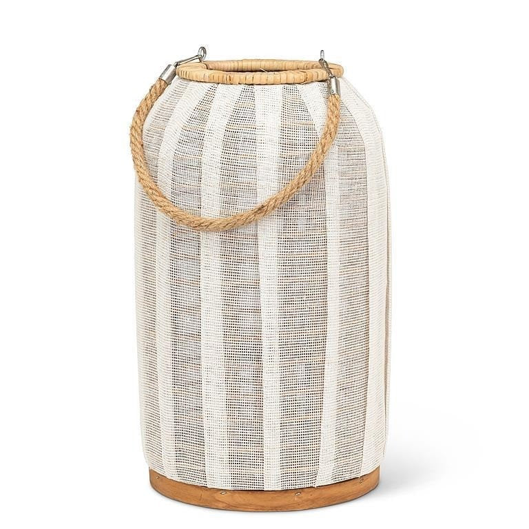 Tall Lantern with Jute Handle