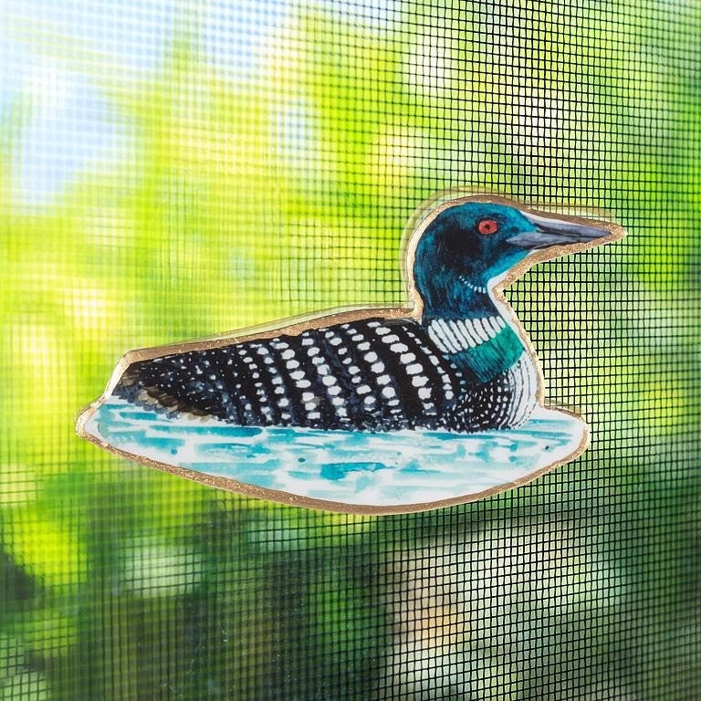 Loon 2 Sided Magnet