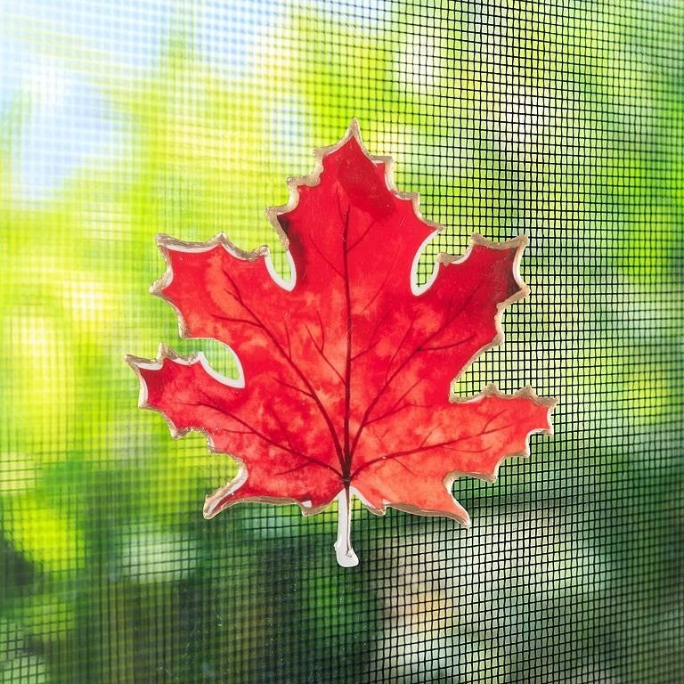 Maple Leaf 2 Sided Magnet