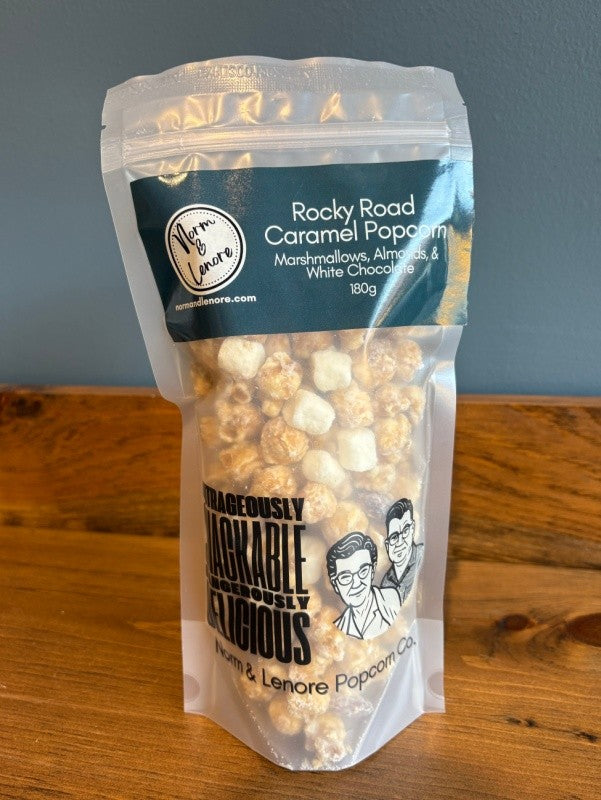 Rocky Road Chocolate Coated Caramel Popcorn, 75g