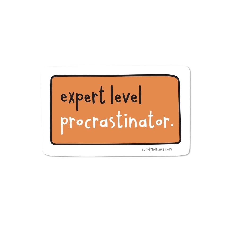 Expert Procrastinator Magnet