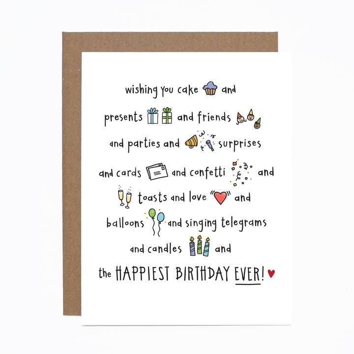 Happiest Birthday Card