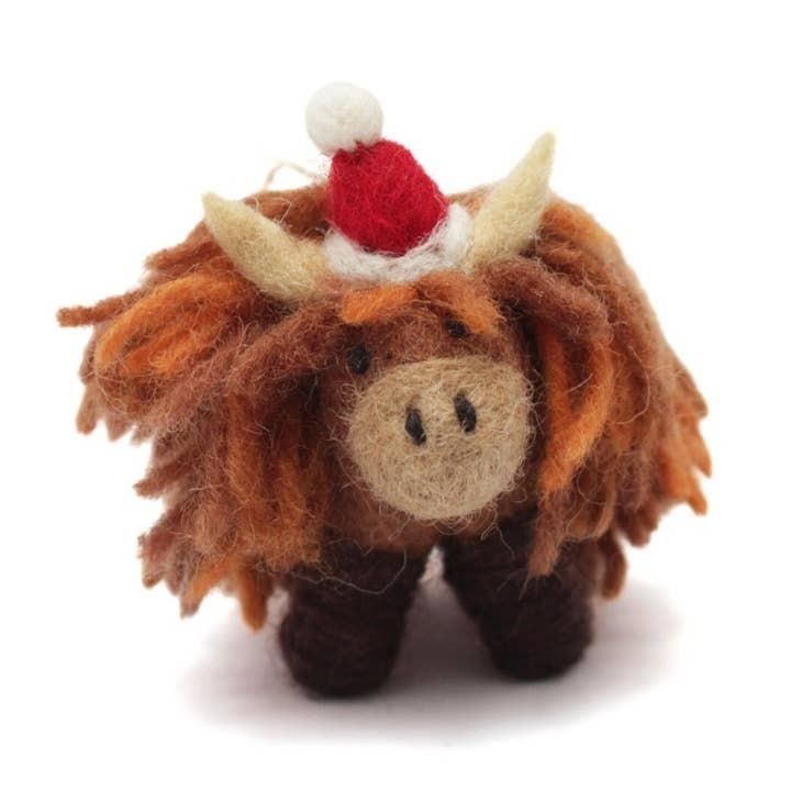 Highland Cow Ornament