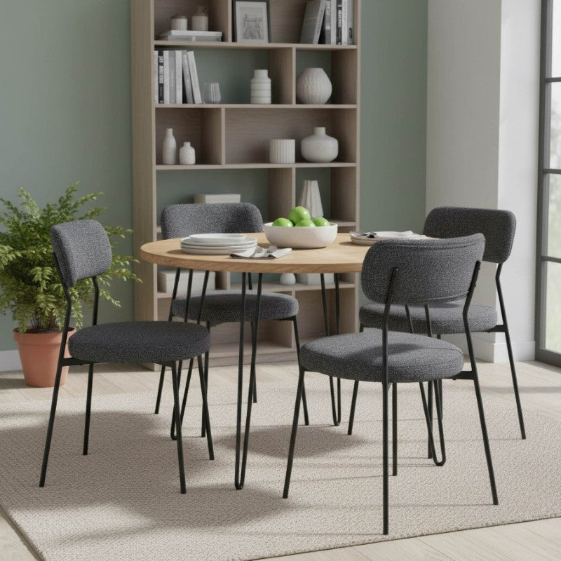 Kai Dining Chair - Chunky Grey