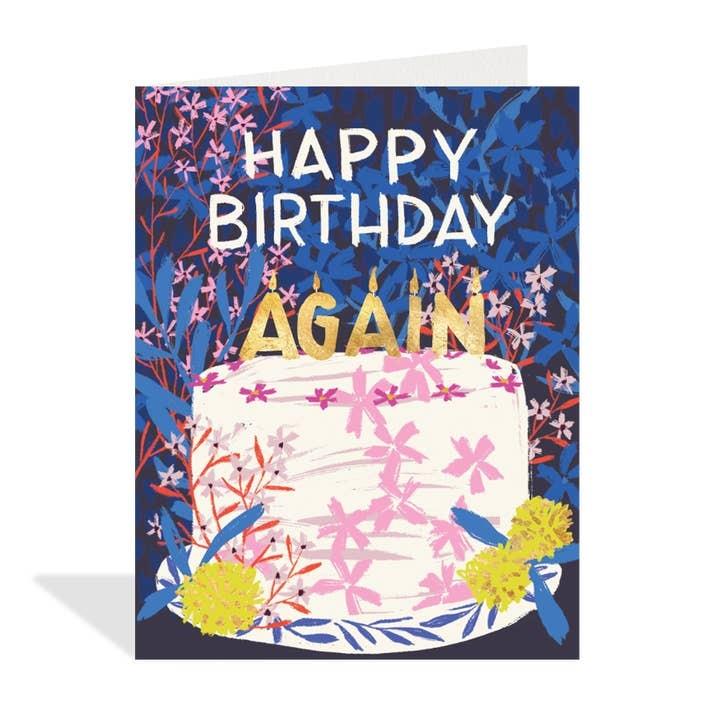 Happy Birthday Again Card