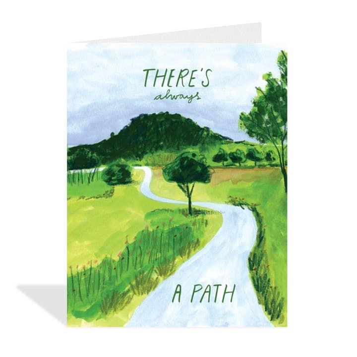 Always A Path Greeting Card