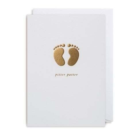 Pitter Patter New Baby Card