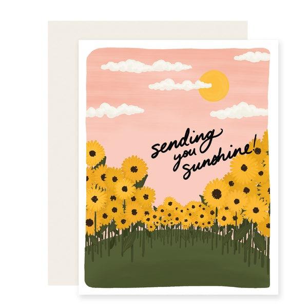 Sending Sunshine Greeting Card