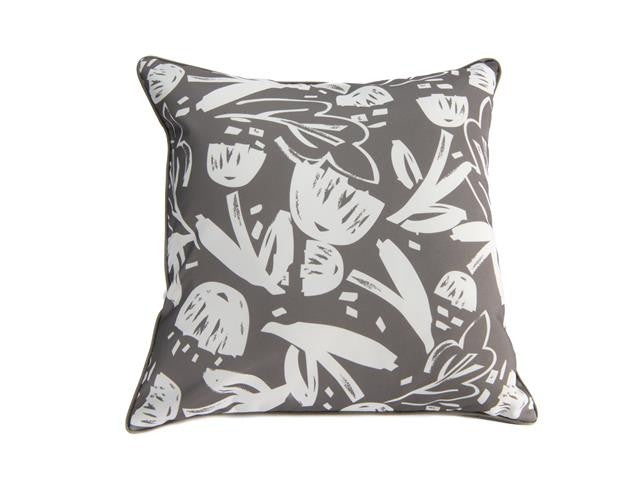Charm Warm Grey 18" Outdoor Cushion