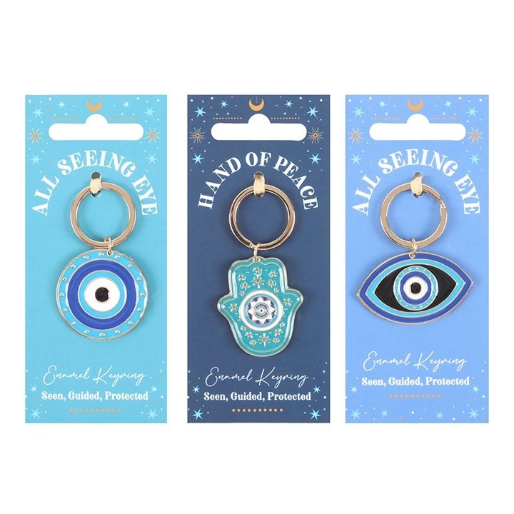 All Seeing Eye Keyring