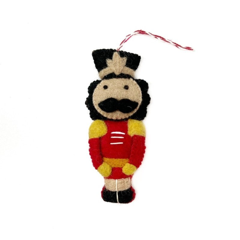 Felt Nutcracker Ornament