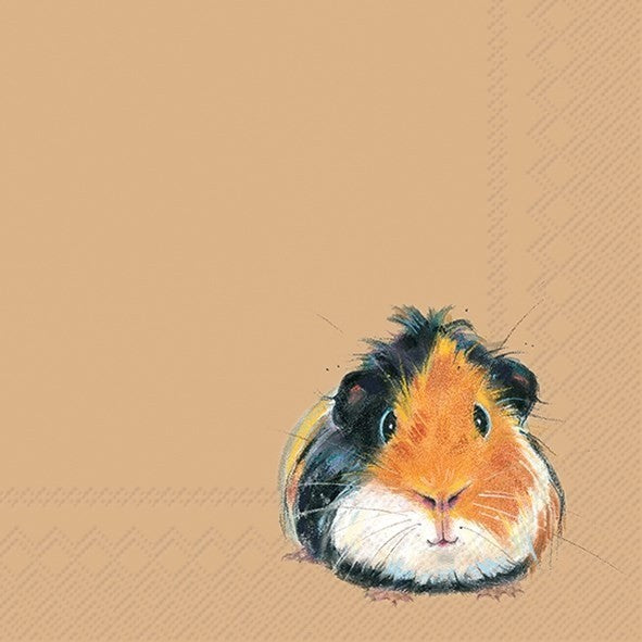 Guinea Pig Pedro - Luncheon Paper Napkins - Pack/20