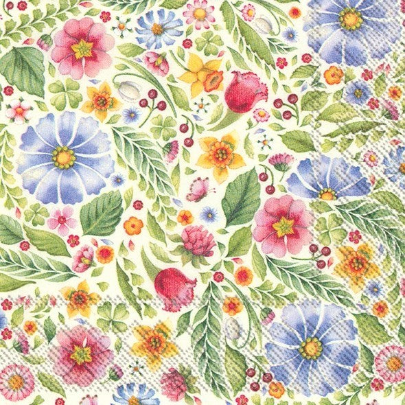 Spring Fantasy - Luncheon Paper Napkins - Pack/20