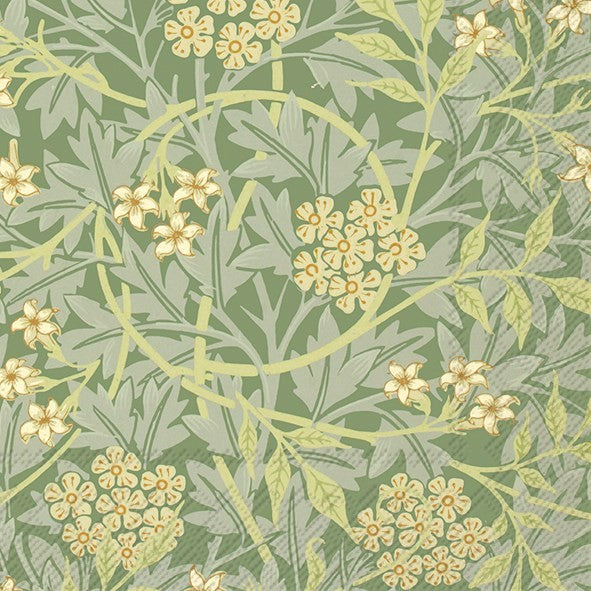Jasmine Green - Luncheon Paper Napkins - Pack/20