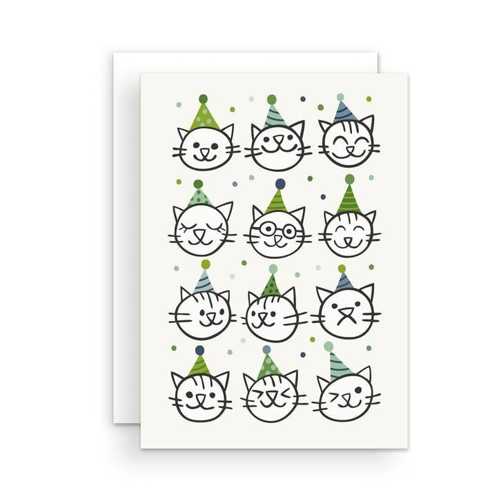 Cats Birthday Card