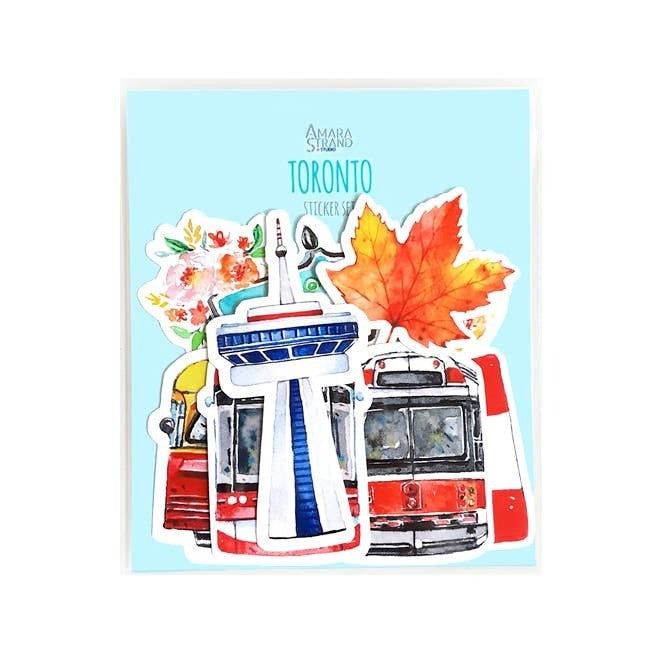 Toronto Sticker Set