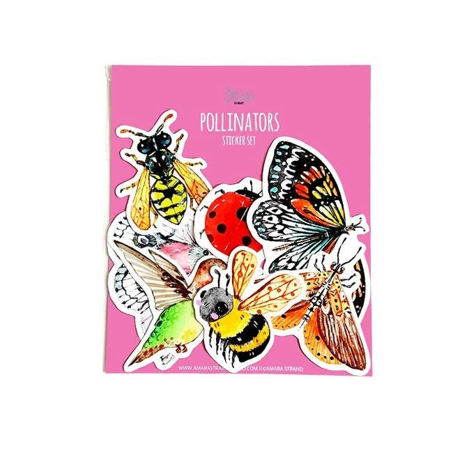Pollinators Sticker Sticker Set
