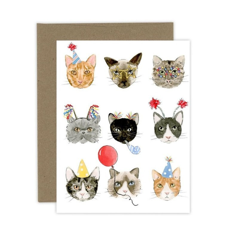 Cats Birthday Card