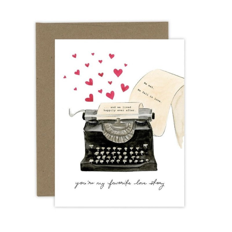 My Favorite Love Story Greeting Card