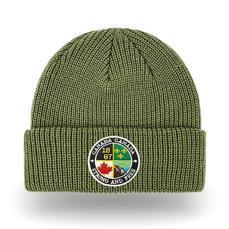 Canada Original Cuffed Toque, Olive Green