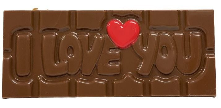 Milk Chocolate I Love You Bar, 25g