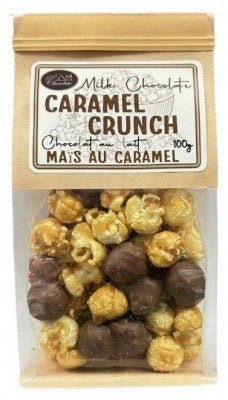 Milk Chocolate Caramel Crunch Popcorn, 100g