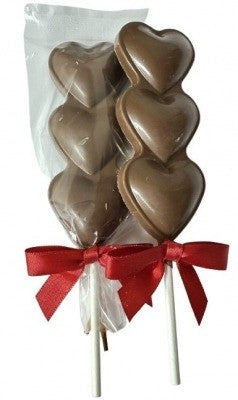 Stacked Milk Chocolate Hearts, 20g