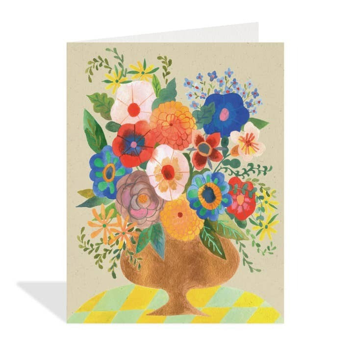 Bunch of Flowers Greeting Card