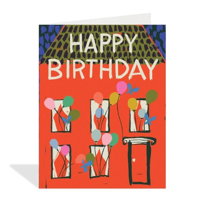 Birthday House Card