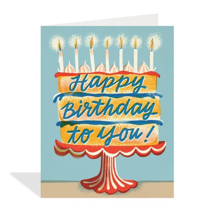 Cake Birthday Card