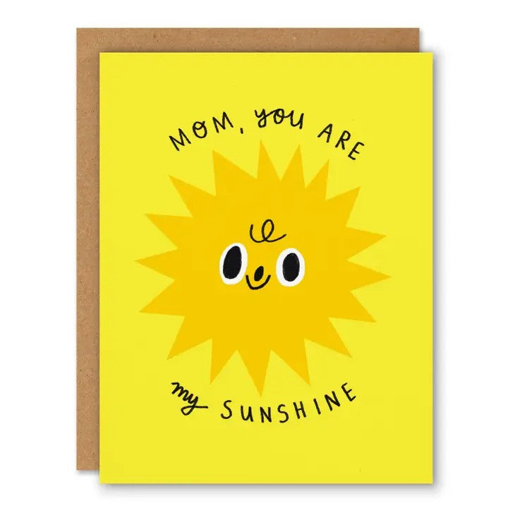 You Are My Sunshine Mother's Day Card