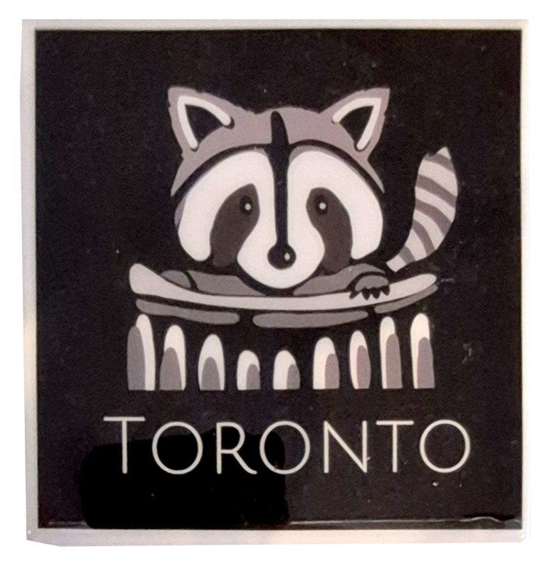 Toronto Raccoon Coaster