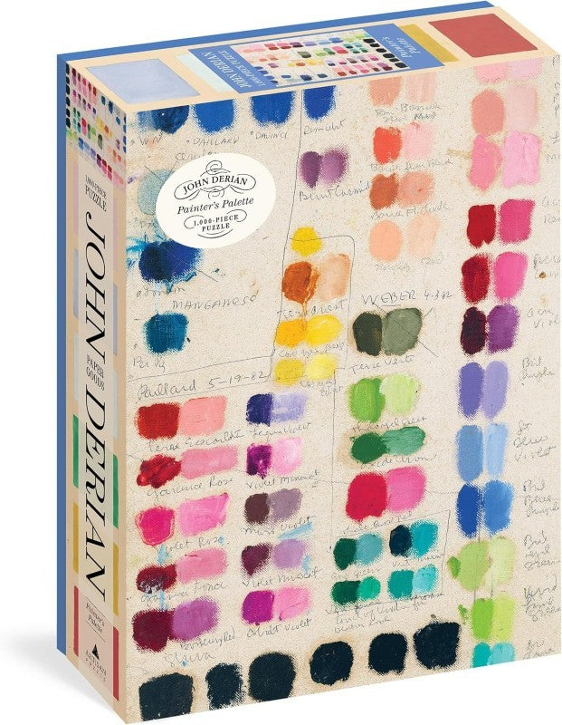John Derian Paper Goods: Painter’s Palette 1000-Piece Puzzle