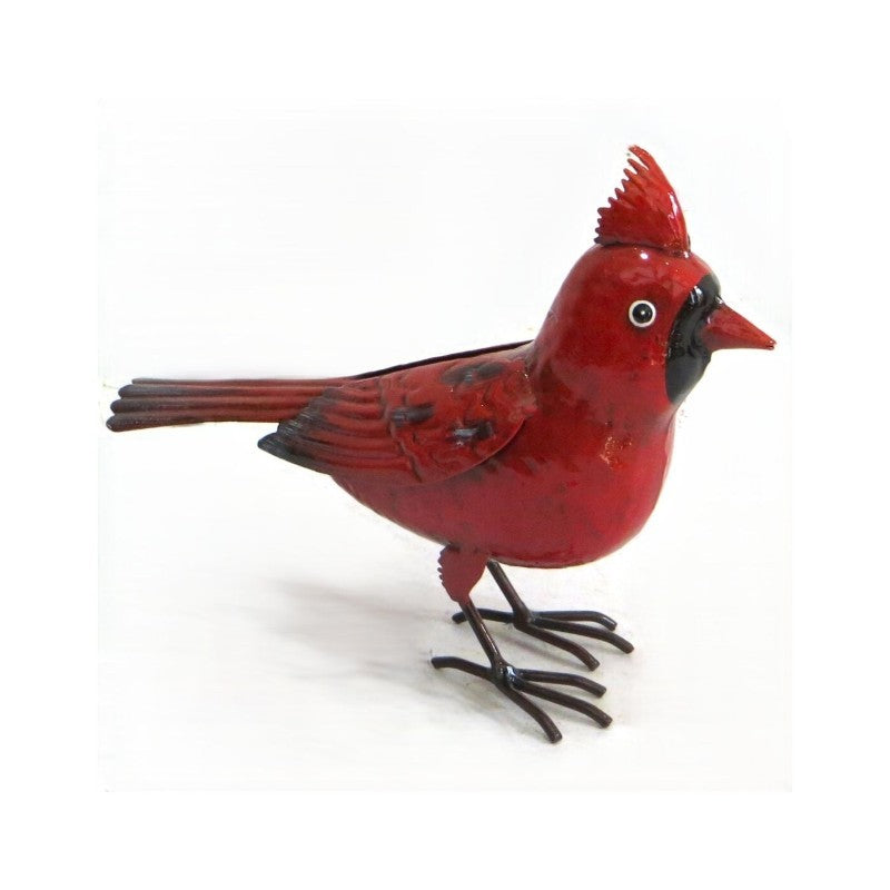 Metal Cardinal, 6.7"H
