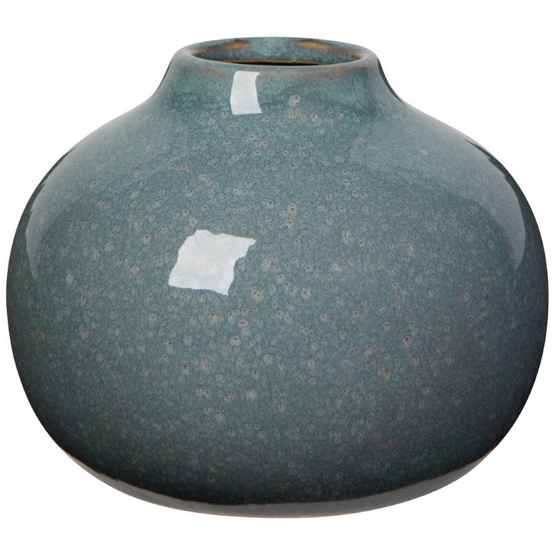 Cove Ceramic Bud Vase, 3.25"H