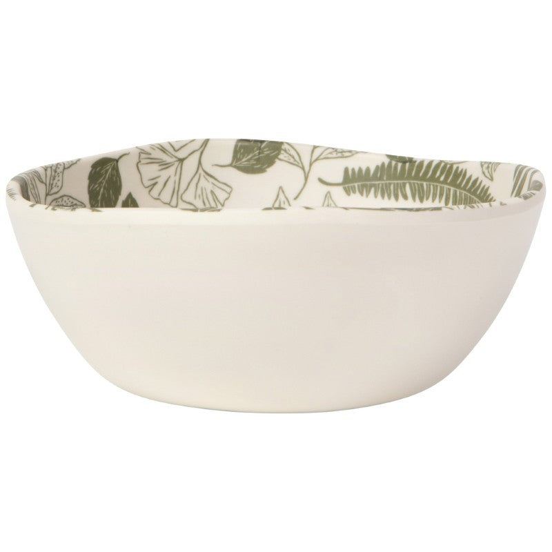 Fern &amp; Frond Melamine Cereal Bowl
