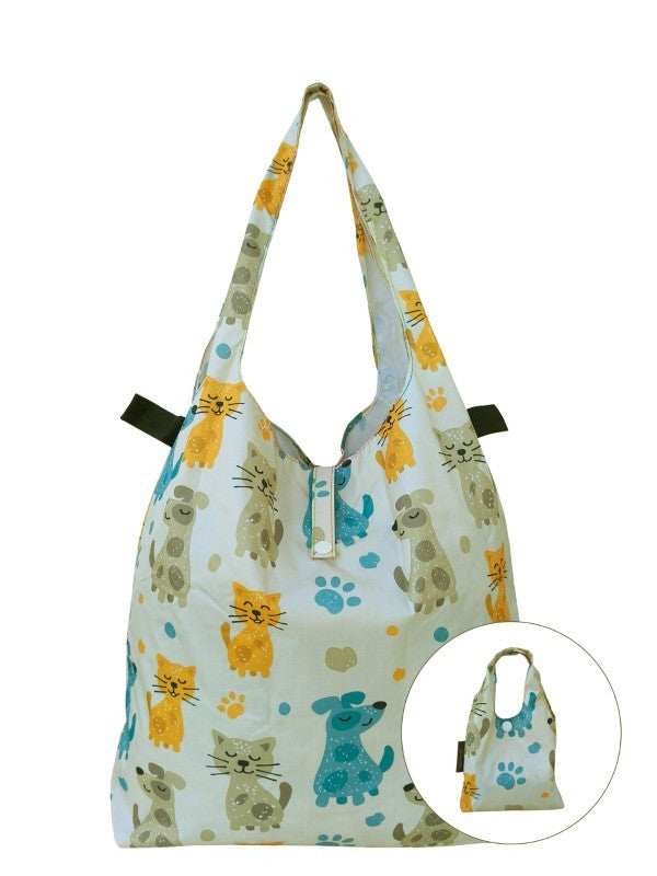 Snoutsy | Foldable Tote With Button Snap