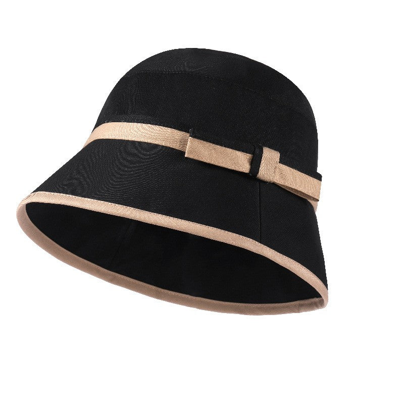 Black Brim Bucket Hat