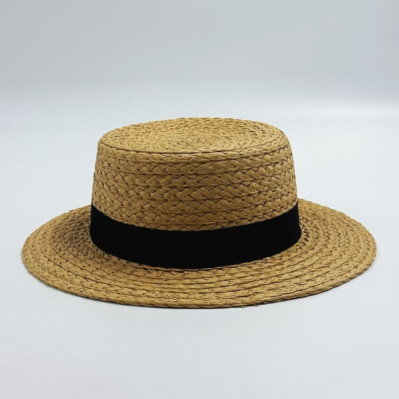 Rosie Bow, Boater- Natural