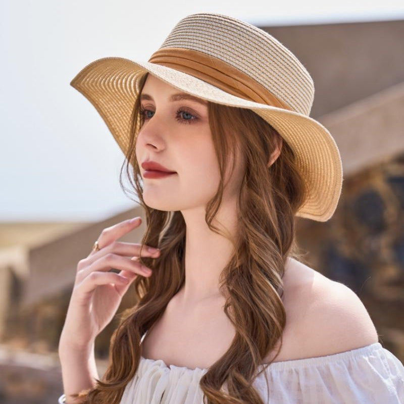 Rosie Bow, Boater- Ivory